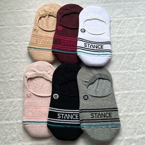 (6) Stance Gamut Super Invisible No Show Socks